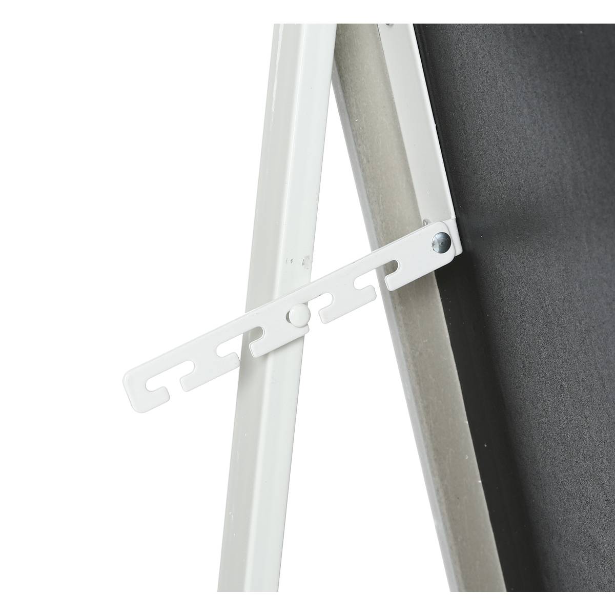 Miroir sur pied 155x35 cm, blanc