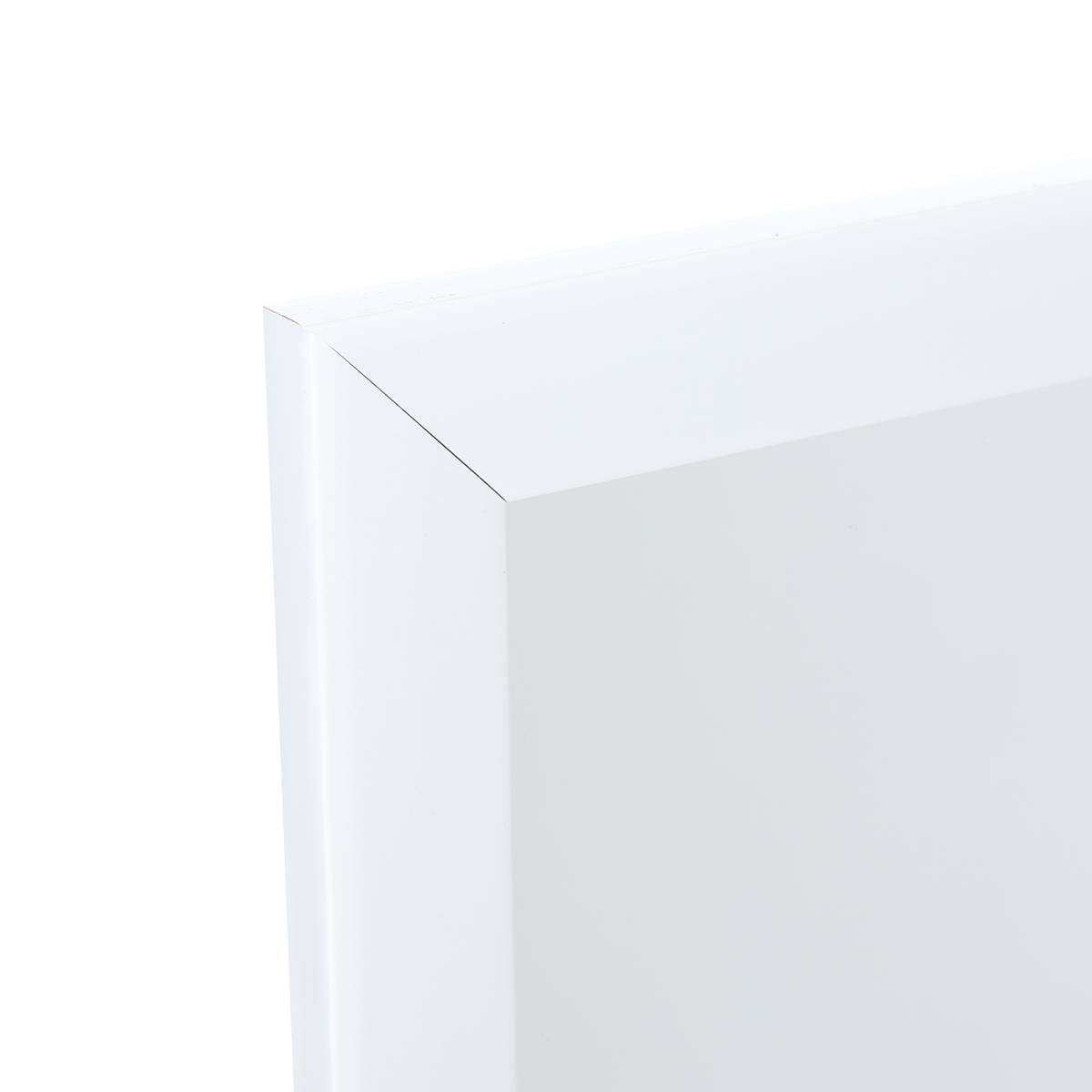 Miroir sur pied 155x35 cm, blanc