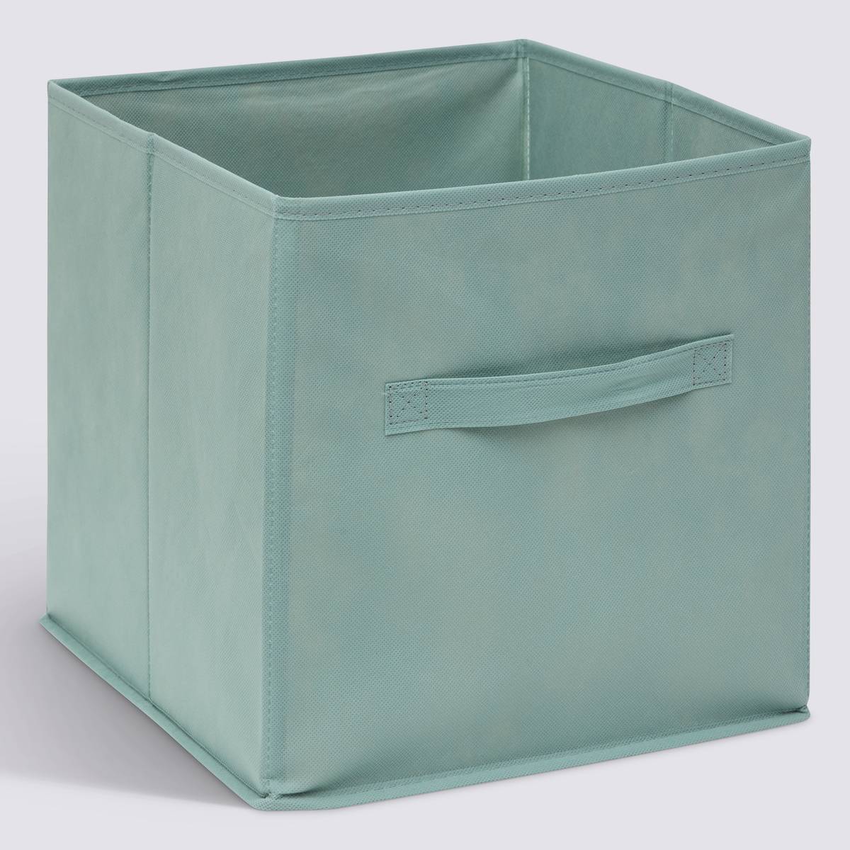 Panier tissu lanière 31x31 cm, vert céladon Mix'n modul