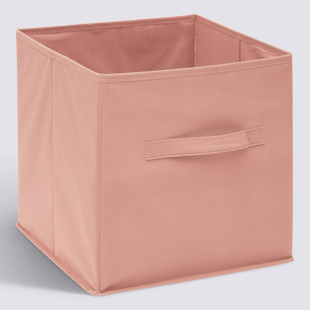 Panier tissu lanière 31x31 cm, rose blush Mix'n modul