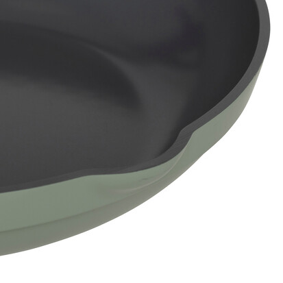 poele-aluminium-forge-28-cm-vert