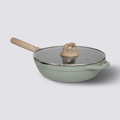 sauteuse-fonte-d-aluminium-vert-28-cm