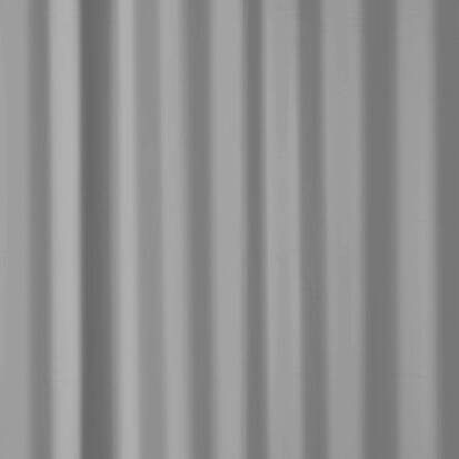 Rideau de douche 180x200cm, gris Colorama entrée de gamme