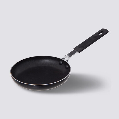 Poêle à oeufs 14 cm, noir 