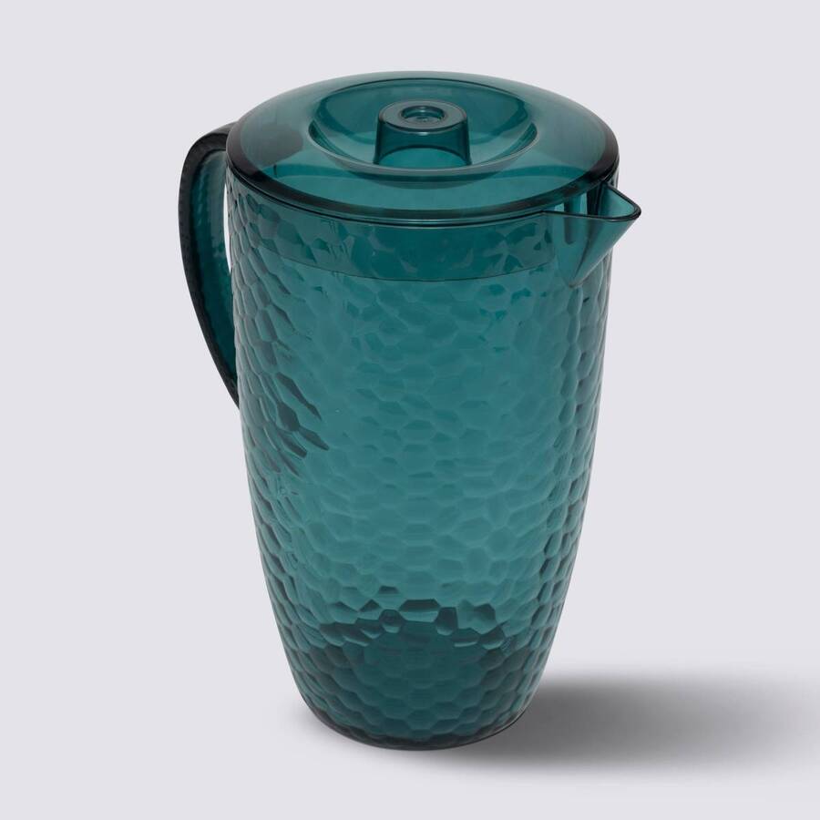 Pichet avec couvercle 2l, bleu pétrole Estiva