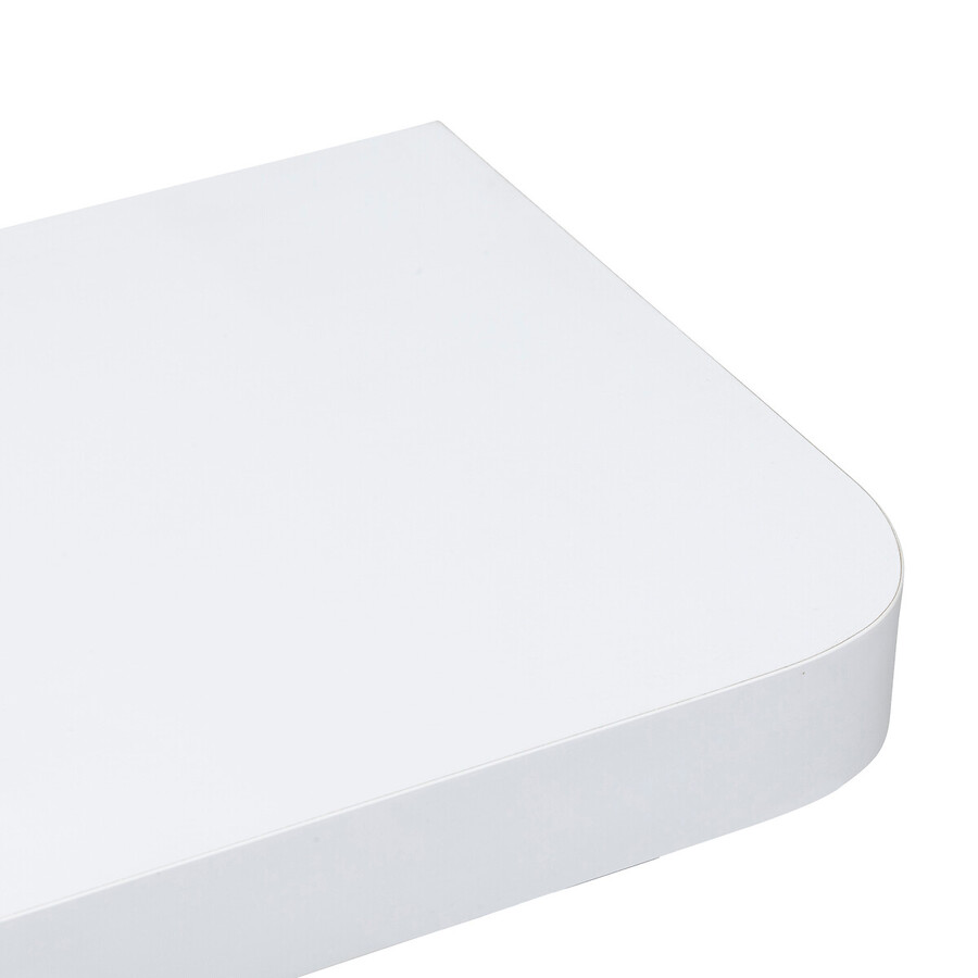 Etagère arrondie, 60x23,5 cm, blanc Fixy