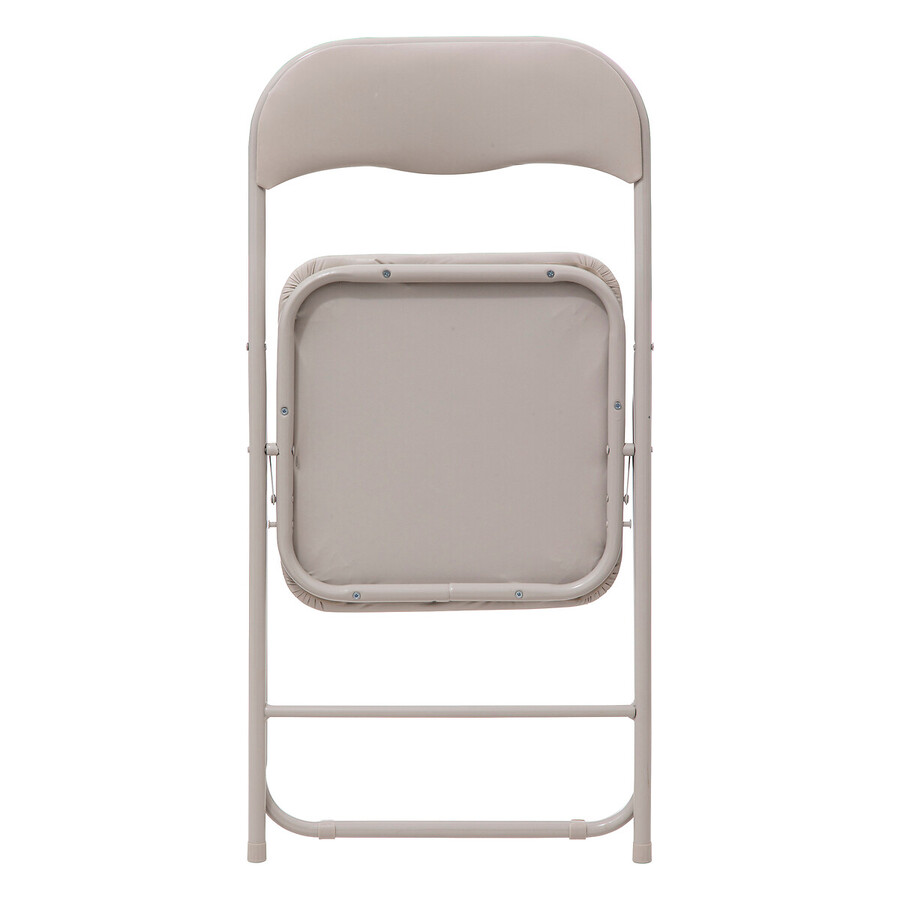 Chaise pliante, beige