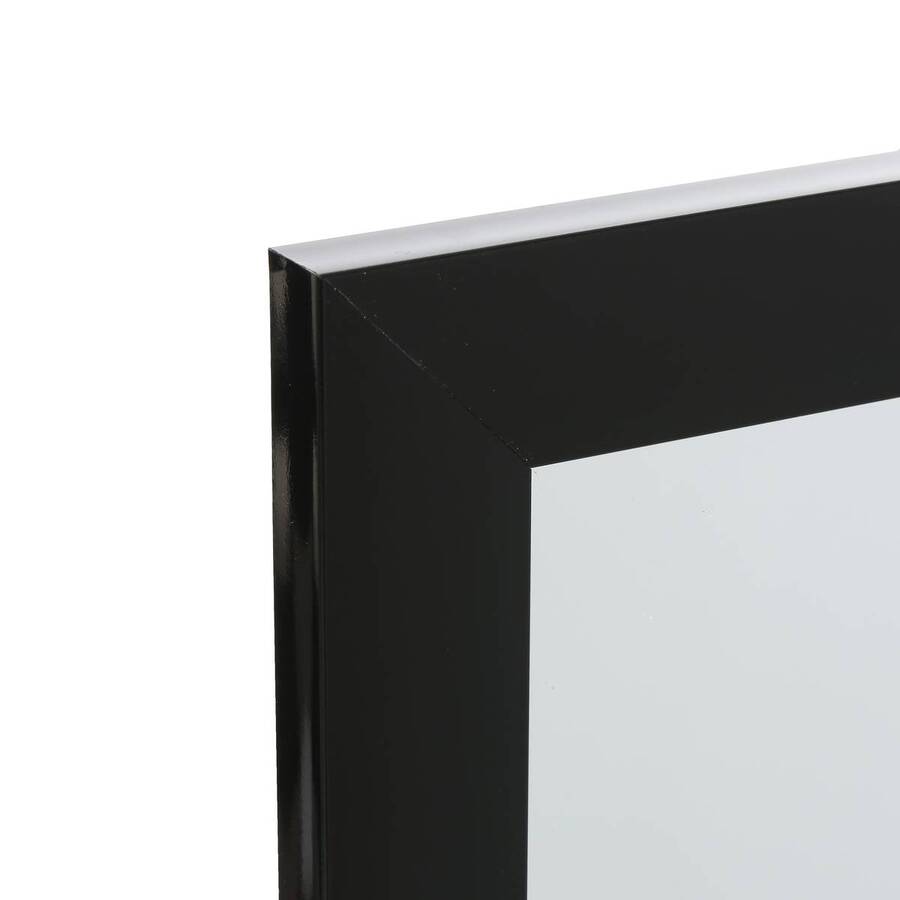 Miroir sur pied 155x35 cm, noir