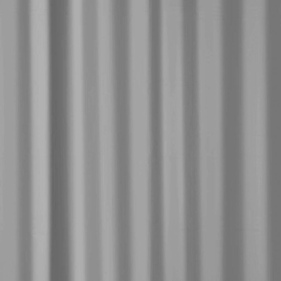 Rideau de douche 180x200cm, gris Colorama entrée de gamme