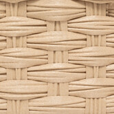 3 paniers tressées, beige Tresse
