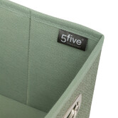 Panier tissu 15x31 cm, vert olive Mix'n modul