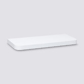 Etagère arrondie, 60x23,5 cm, blanc Fixy