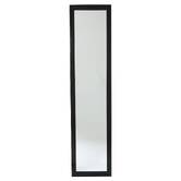 Miroir sur pied 155x35 cm, noir
