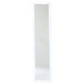 Miroir sur pied 155x35 cm, blanc