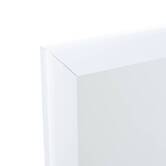Miroir sur pied 155x35 cm, blanc