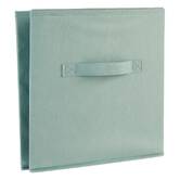 Panier tissu lanière 31x31 cm, vert céladon Mix'n modul