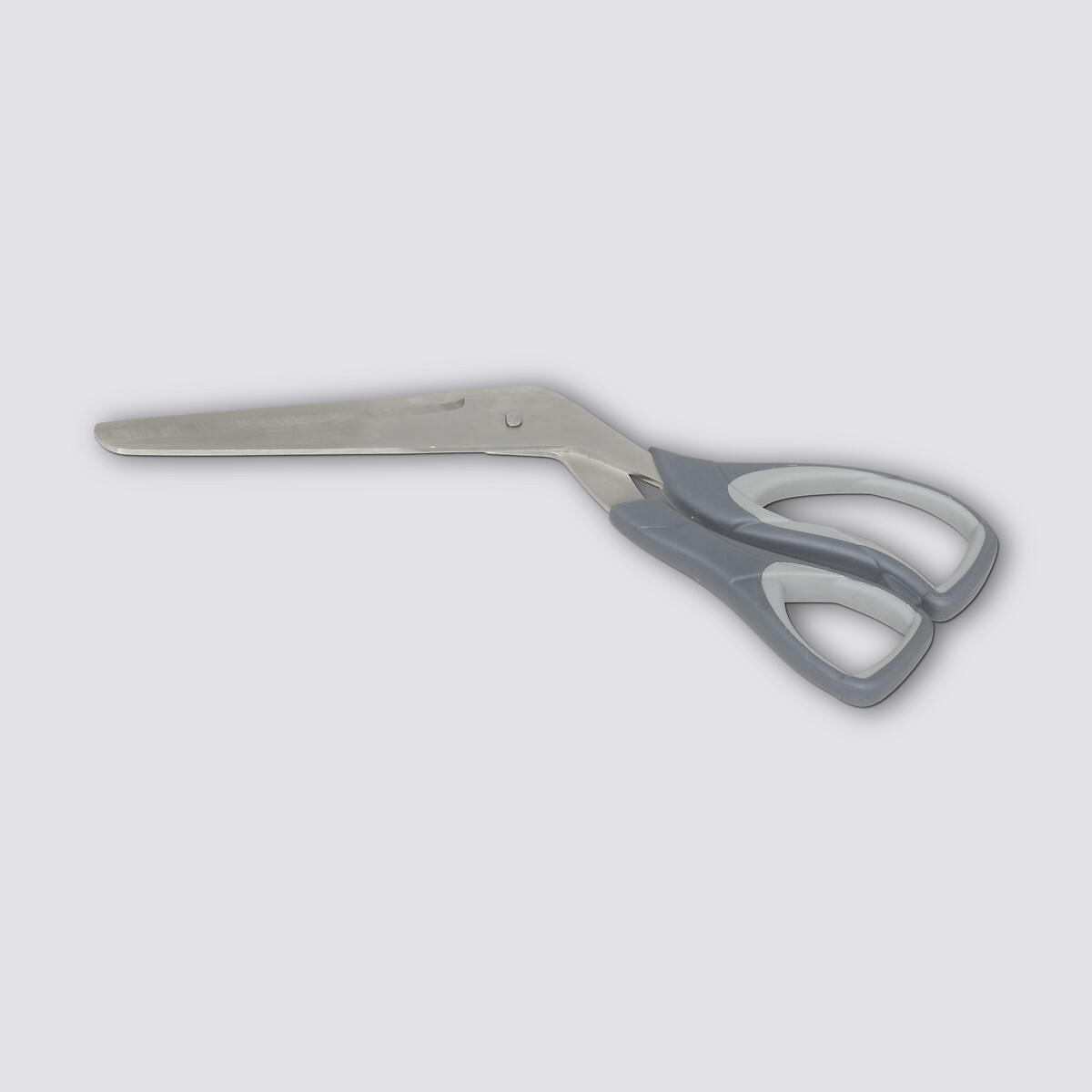 Ciseaux à pizza avec poingée ergonomique,  gris 