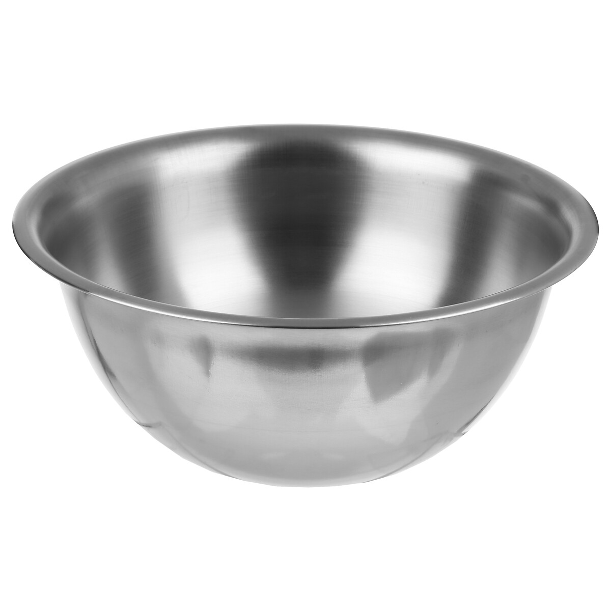 3 bols à mixer, inox - gris