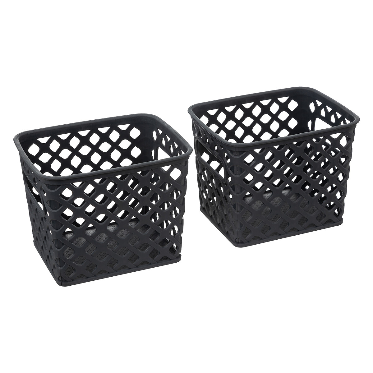 4 paniers, gris anthracite