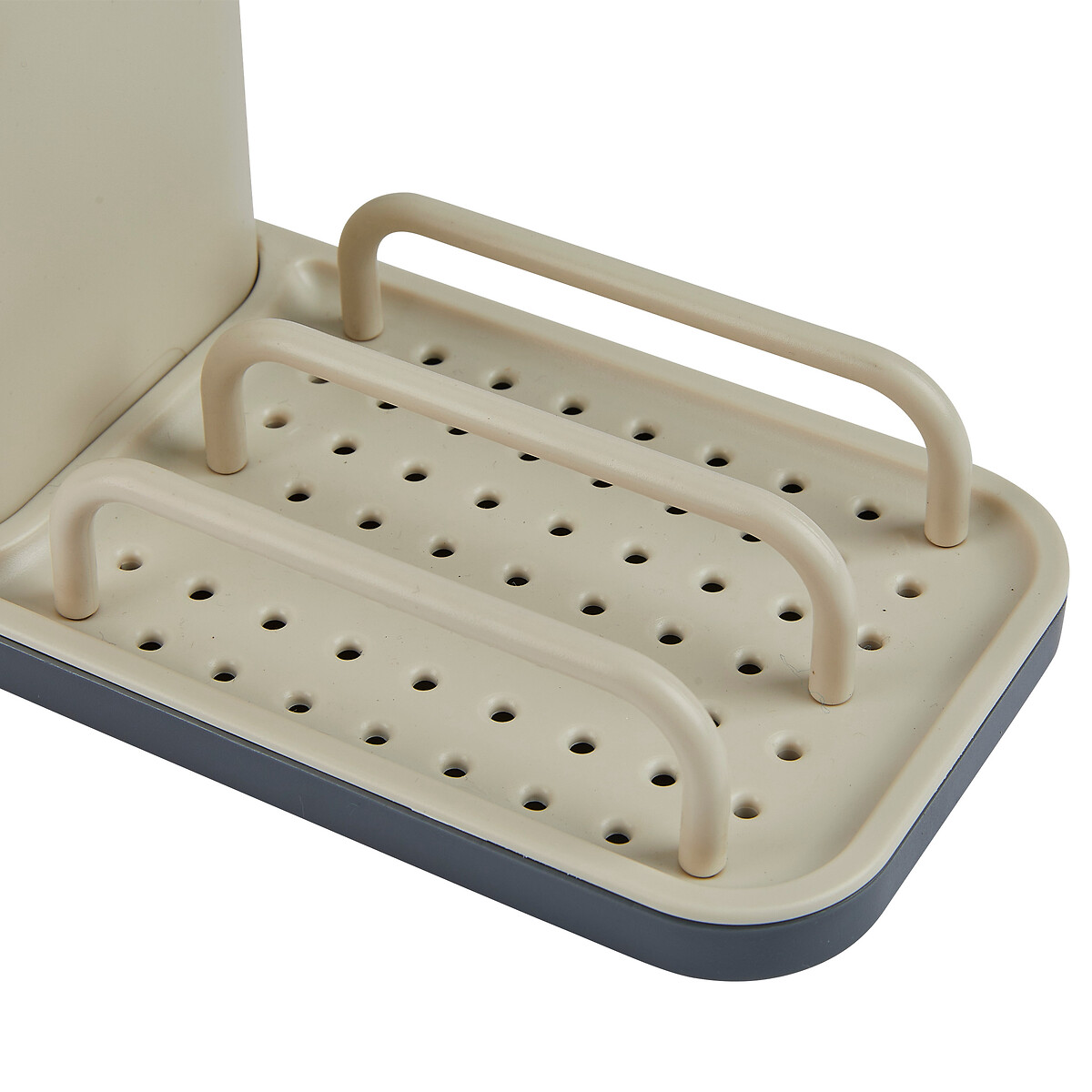 Organiseur d'évier 4en1, beige