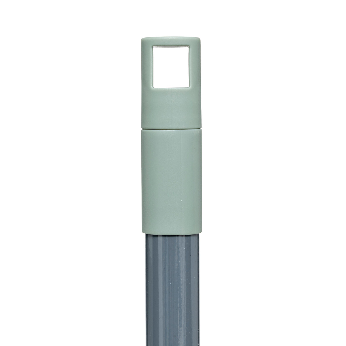 Balai mop téléscopique microfibre, gris