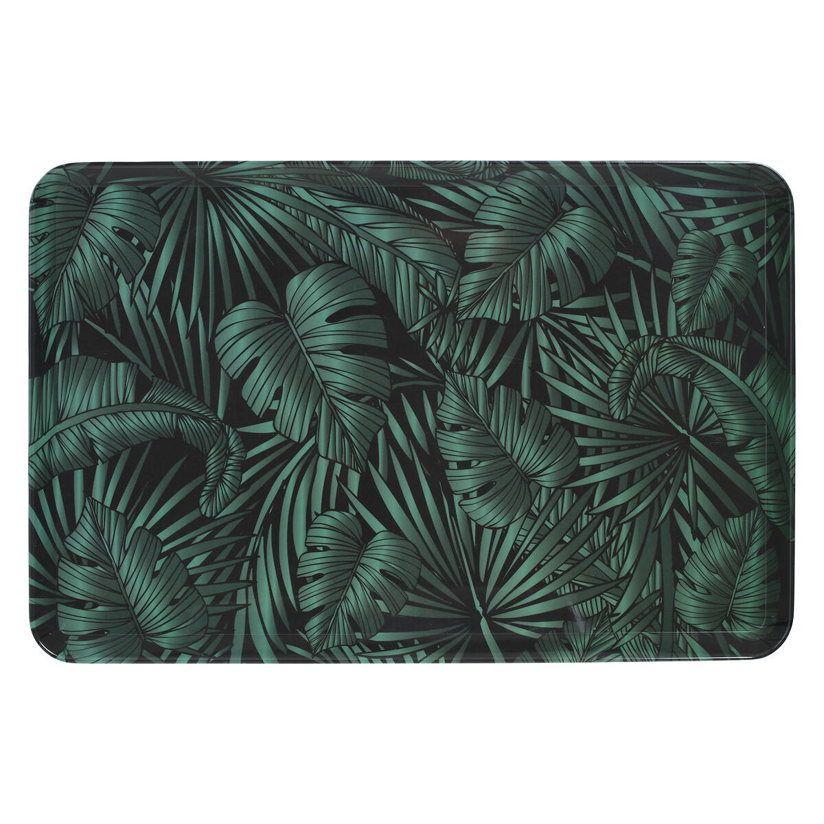 Plateau rectangle 30x22 cm, jungle