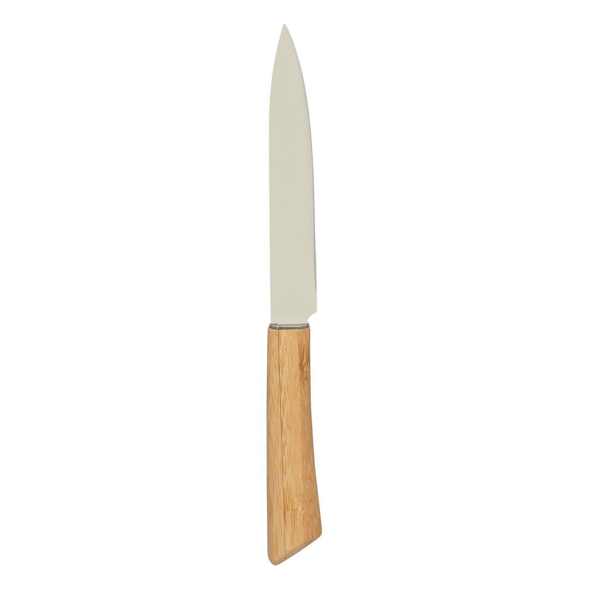 Bloc 4 couteaux et ciseaux, manche bambou