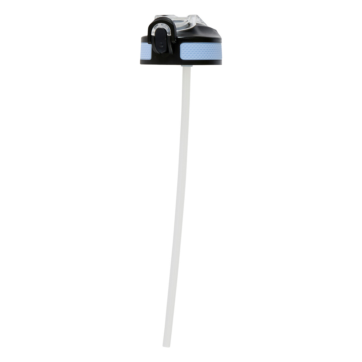 Bouteille avec paille en silicone intégrée - 1l