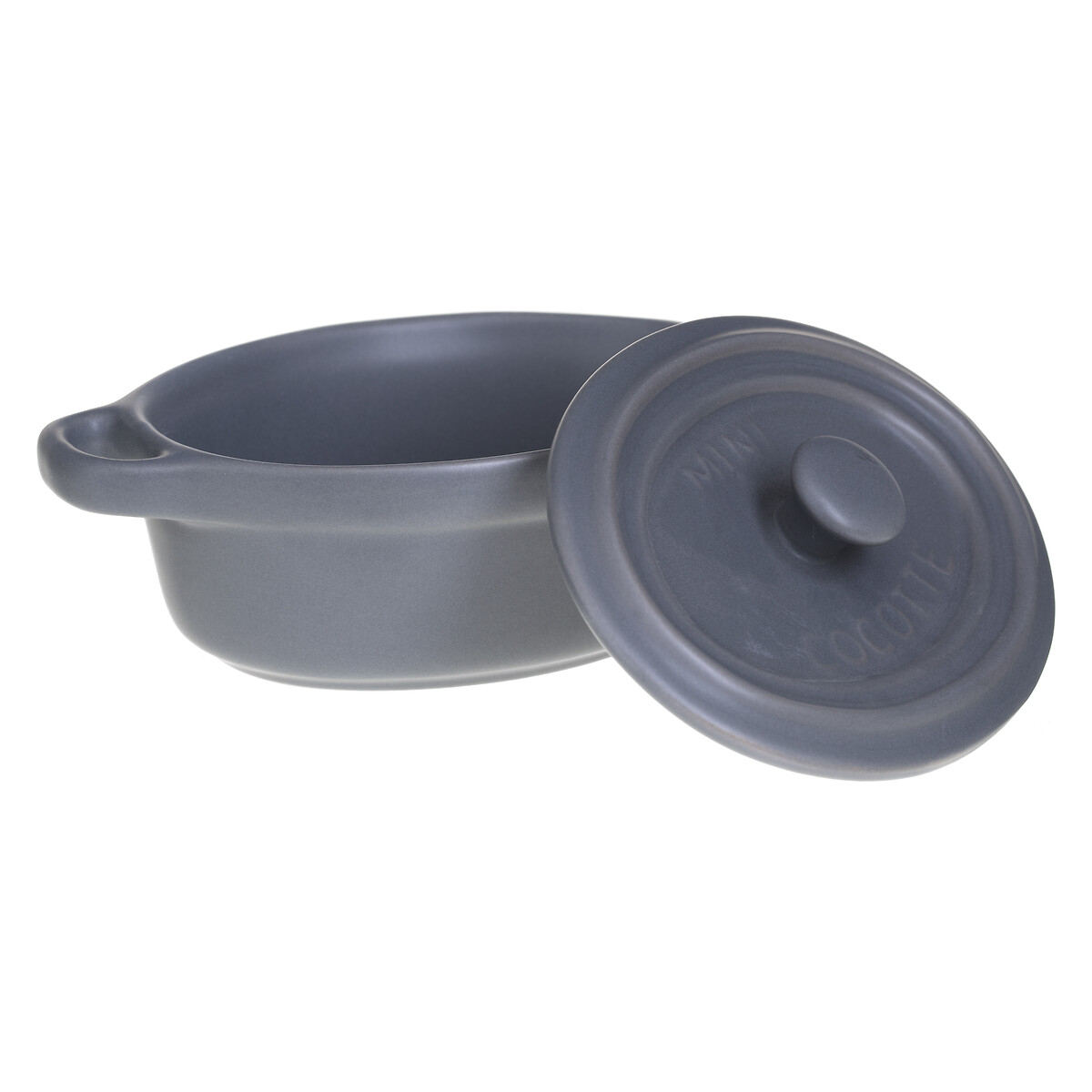 Mini cocotte ovale, céramique, 11 cm