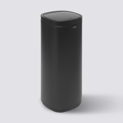 poubelle-metal-50l-avec-ouverture-pression-noir
