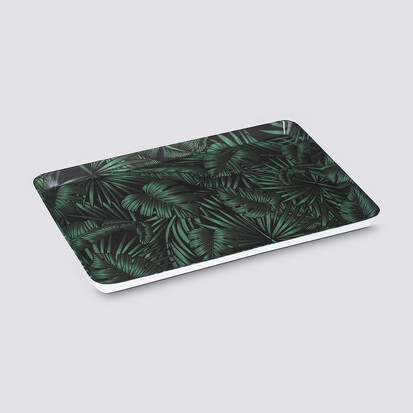 Plateau rectangle 30x22 cm, jungle 