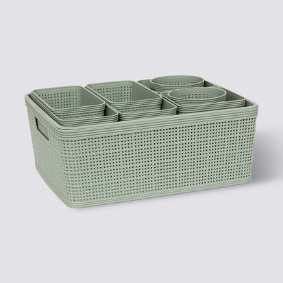 Panier avec organisateurs 