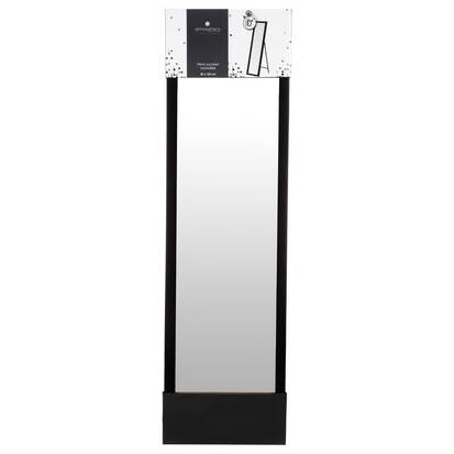 Miroir sur pied 155x35 cm, bois 