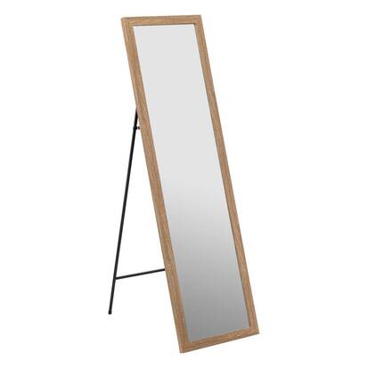 Miroir sur pied 155x35 cm, bois 