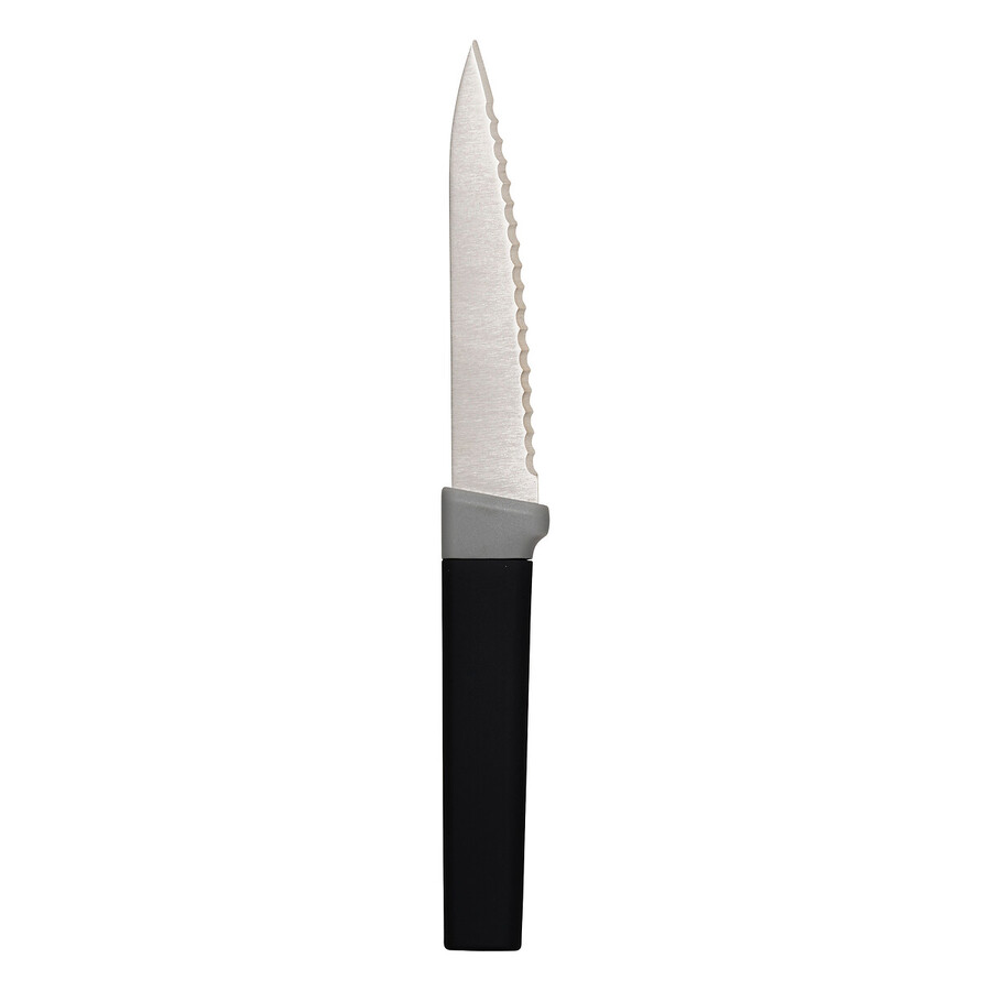 Lot de 4 couteaux à steak manche antidérapant 
