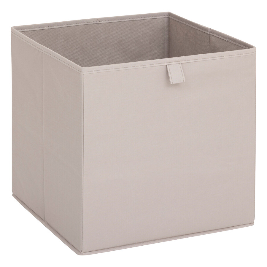 Boite de rangement 31x31 cm, beige