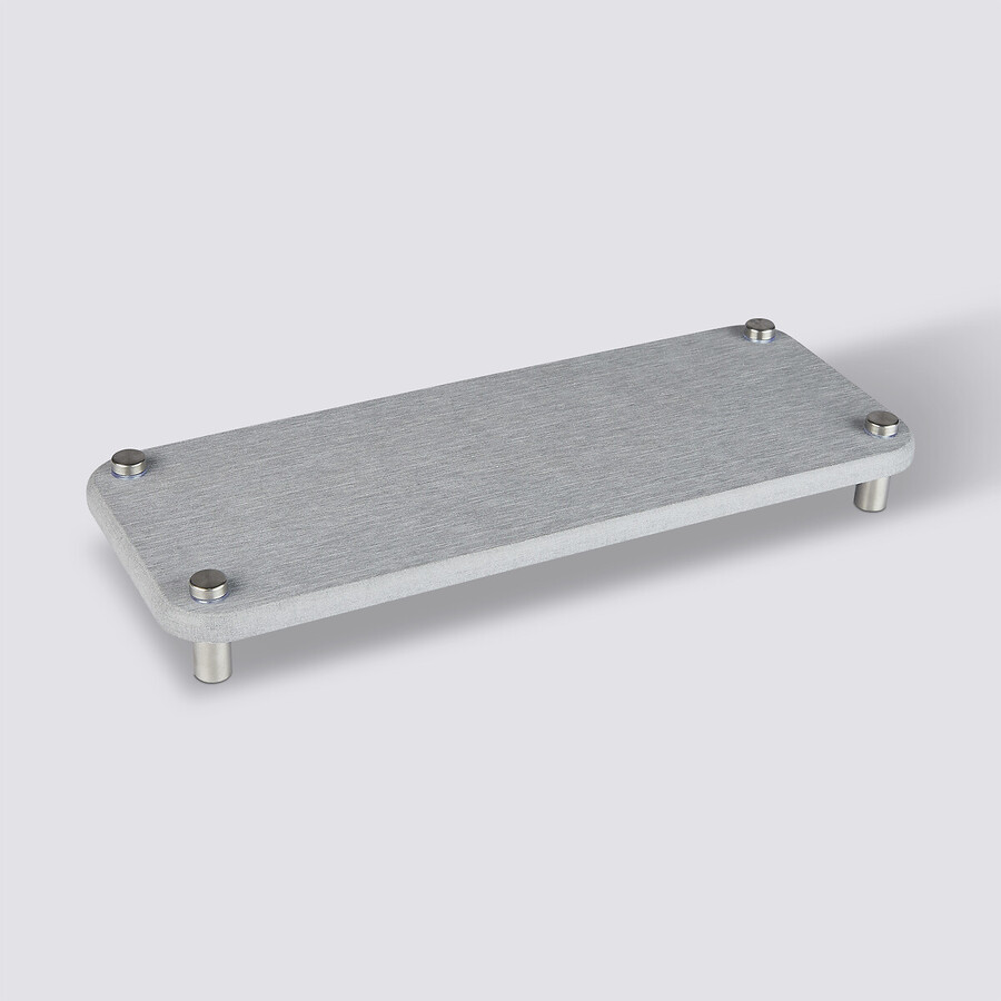 Tapis diatomite 28x11 cm, gris