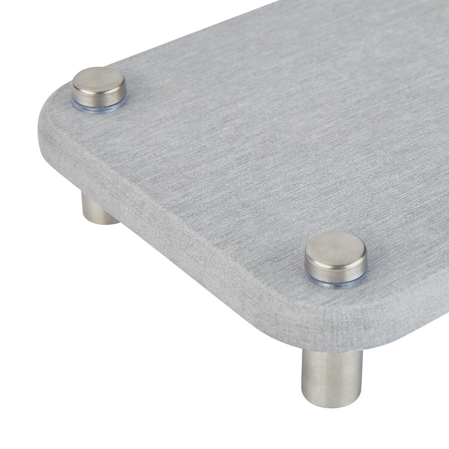 Tapis diatomite 28x11 cm, gris