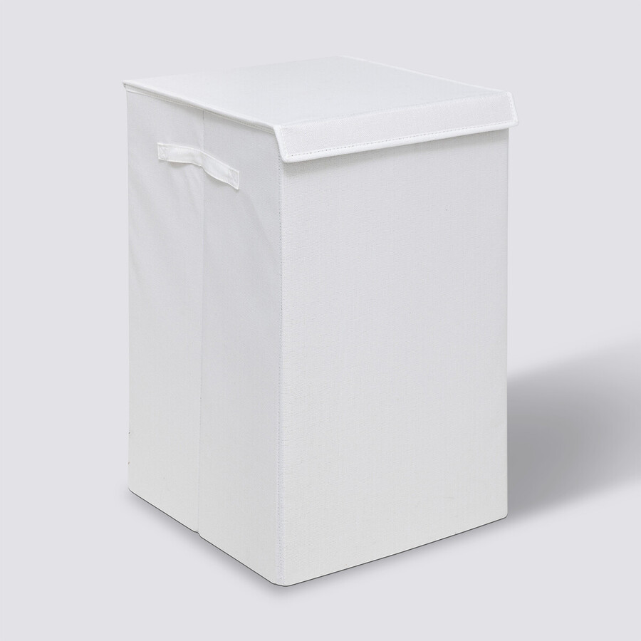 Panier à linge 74l, blanc Colorama