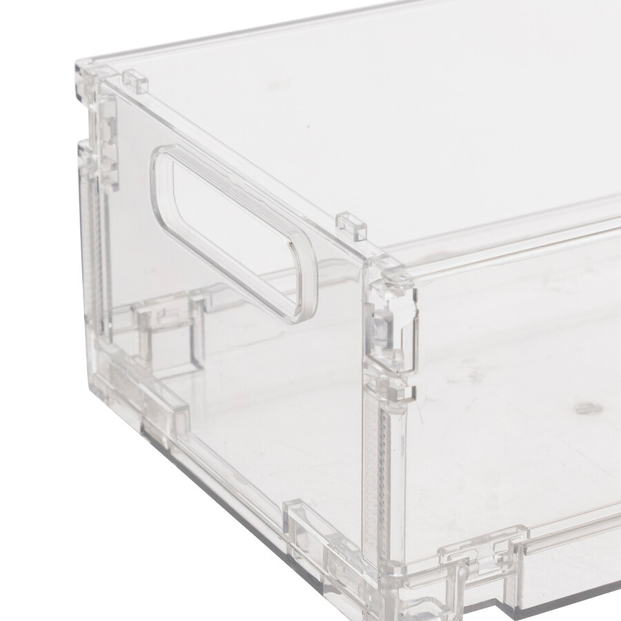 Boite de rangement pliable et empilable, 2,8l Fold'n box