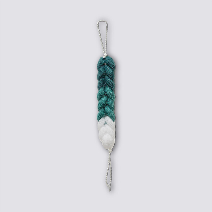 Tresse de bain, multicolore