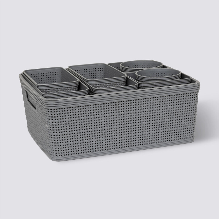 Panier avec organisateurs