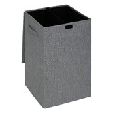 Panier à linge 74l, gris Colorama