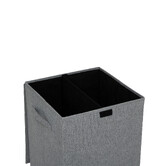 Panier à linge 74l, gris Colorama