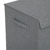 Panier à linge 74l, gris Colorama