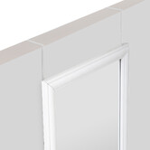 Miroir de porte 125x35 cm, bois