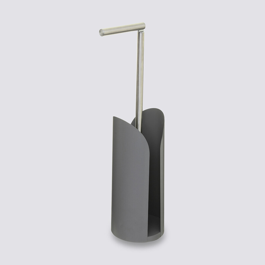 Dérouleur tige flexible métal, gris Colorama