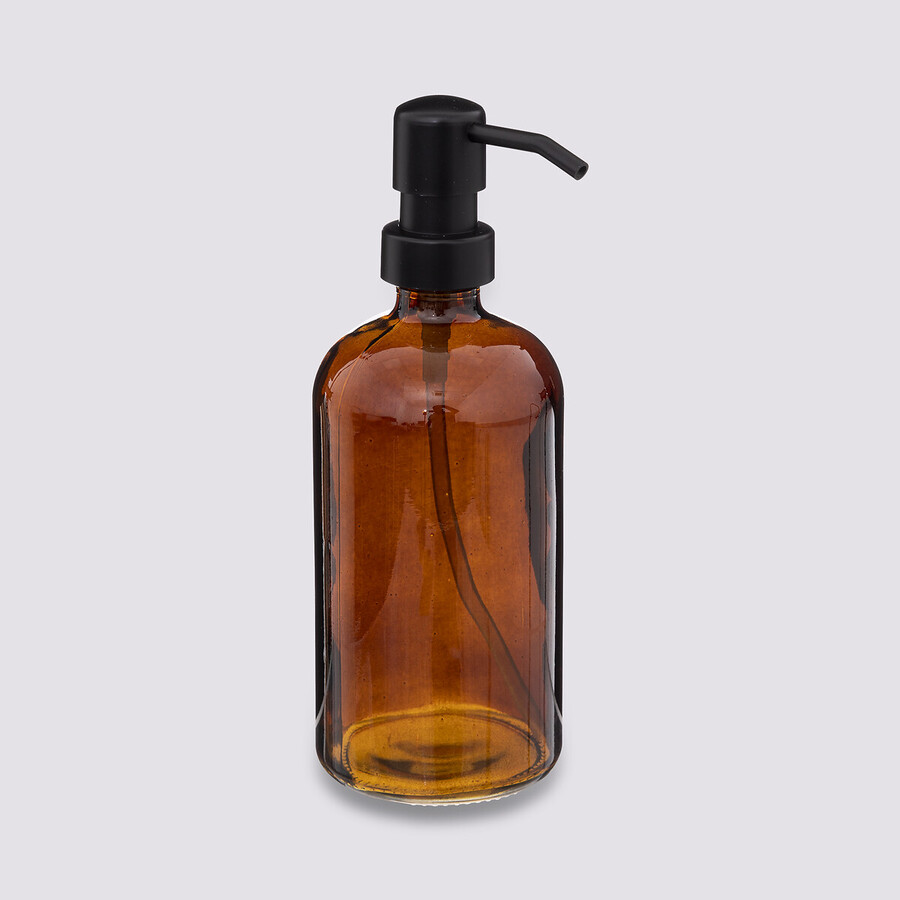 Distributeur de savon 450ml, marron 