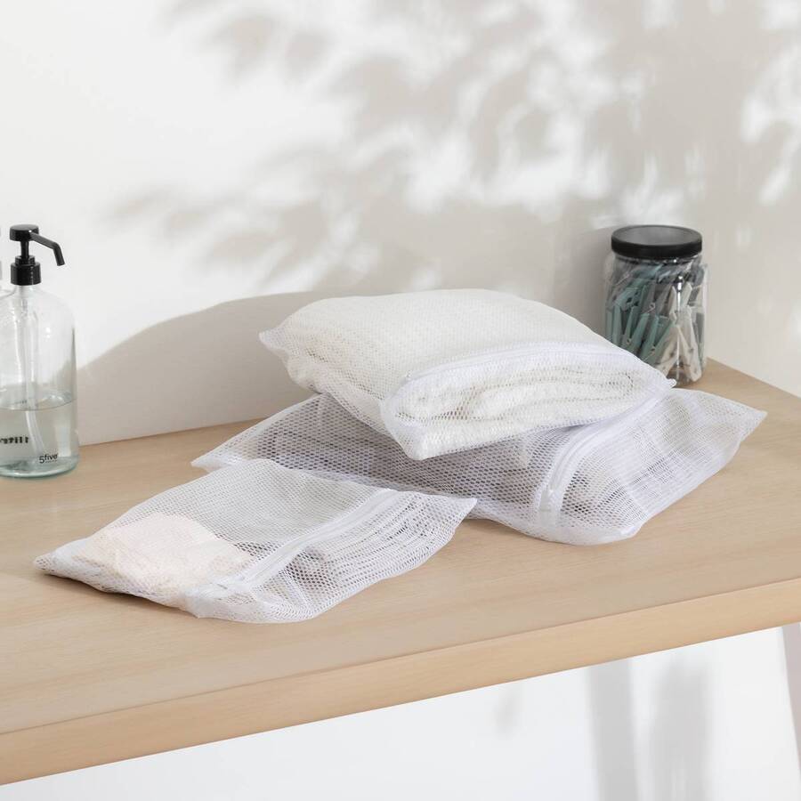 3 filets à linge pour machine