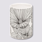 Gobelet, noir et blanc Blackflora